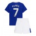 Maillot de foot Everton Dwight McNeil #7 Domicile vêtements enfant 2024-25 Manches Courtes (+ pantalon court)